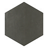 Vista Hexagon Anthracite Wall Tiles - 30 x 38cm Large Image