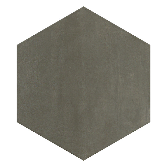 Vista Hexagon Grey Wall Tiles - 30 x 38cm  Profile Large Image