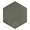 Vista Hexagon Grey Wall Tiles - 30 x 38cm  Feature Large Image