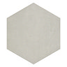 Vista Hexagon Ice Wall Tiles - 30 x 38cm Large Image