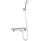 Vista Modern Wall Mounted Thermostatic Bath Shower Mixer with Shelf Large Image