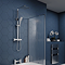 Vista Royal Blue Hexagon Porcelain Wall and Floor Tiles - (Pack of 24) - 215 x 250mm