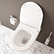 VitrA Aquacare Rimless Round Wall-Hung Toilet with Thermostatic Bidet Function and Soft-Close Seat