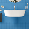 VitrA Evi Wall Hung 550mm Compact Washbasin - 1 Tap Hole