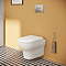 VitrA Zentrum Smooth Flush Rimless Wall Hung Toilet + Seat (Hidden Fixation)