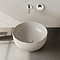 VitrA 100% Recycled Ceramic Round Countertop Basin - 405mm Diameter