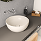 VitrA 100% Recycled Ceramic Round Countertop Basin - 405mm Diameter