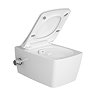 VitrA Aquacare Rimless Wall-Hung Toilet with Thermostatic Bidet Function and Soft-Close Seat