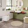 VitrA Aquacare Rimless Wall-Hung Toilet with Thermostatic Bidet Function and Soft-Close Seat