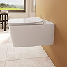 VitrA Aquacare Rimless Wall-Hung Toilet with Thermostatic Bidet Function and Soft-Close Seat
