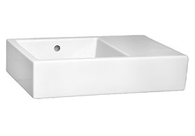 Vitra - Arkitekt K Basin with Right Hand Shelf Large Image