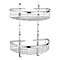 Vitra - Arkitekta Double Wall Basket - Chrome - 44053 Large Image