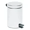 Vitra - Arkitekta Stainless Steel Pedal Bin - 3 Size Options Large Image