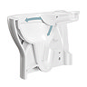 VitrA Evi Complete Bathroom Suite (BTW Close Coupled Toilet + 400mm White Vanity Unit)