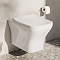 VitrA Evi Complete Wall Hung Bathroom Suite (Toilet, WC Frame + 600mm Anthracite Vanity Unit)