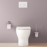 VitrA Evi Round Rimless Back-to-Wall Toilet with Soft-Close Seat