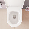 VitrA Evi Round Rimless Back-to-Wall Toilet with Soft-Close Seat