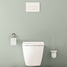 VitrA Evi Round Wall Hung Rimless Toilet with Soft-Close Seat