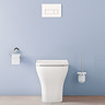 VitrA Evi Square Rimless Back-to-Wall Toilet with Soft-Close Seat