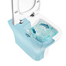 VitrA Evi Square Rimless Back-to-Wall Toilet with Soft-Close Seat