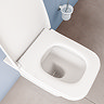 VitrA Evi Square Rimless Back-to-Wall Toilet with Soft-Close Seat