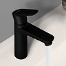 VitrA Flow Soft Large Basin Mixer - Matt Black
