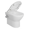 VitrA Integra Aquacare Back-to-Wall Toilet with Thermostatic Bidet Function