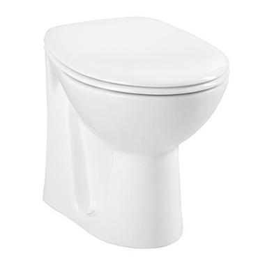 VitrA - Layton Back to Wall Toilet Pan - 2 Seat Options  Profile Large Image