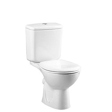 Vitra - Layton Close Coupled Toilet (Open Back) Profile Large Image