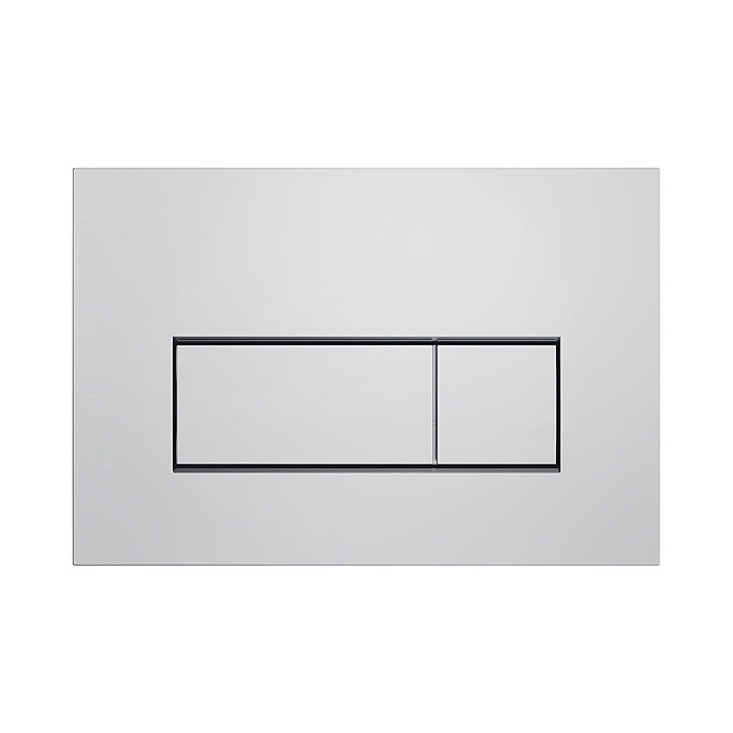 VitrA Loop Square Dual Flush Plate - Chrome