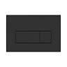 VitrA Loop Square Dual Flush Plate - Matt Black
