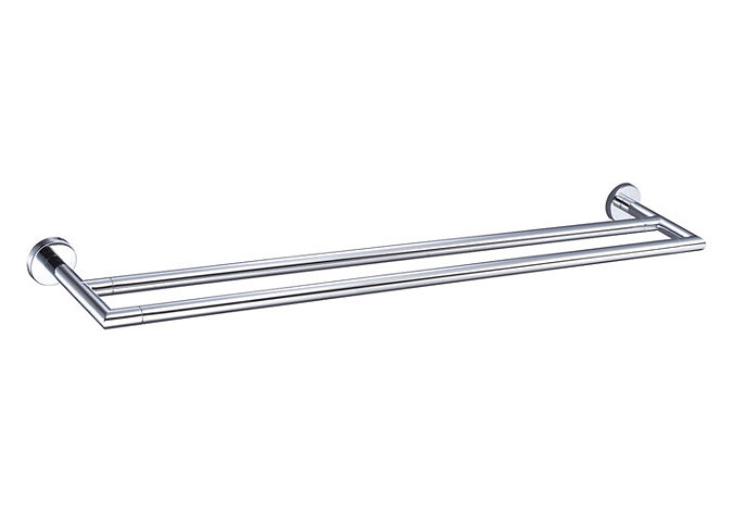 Vitra - Minimax Double Towel Rail - Chrome - 44794 Large Image