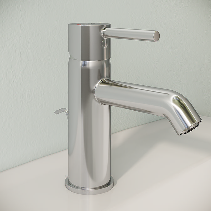 VitrA - Minimax S Monobloc Basin Mixer with Pop-up Waste - Chrome