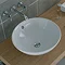 Vitra - Options 43cm Countertop Vanity Basin - 4324 Feature Large Image