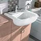 Vitra - Retro 55cm Semi-Recessed Basin - 1 Tap Hole Profile Large Image