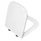 Vitra S20 Comfort Height Toilet (Open Back) & Seat  Feature Large Image