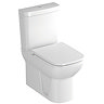 Vitra - S20 Model 4 Piece Suite - Closed Back CC Toilet & 60cm Basin - 1 or 2 Tap Holes  Profile Lar