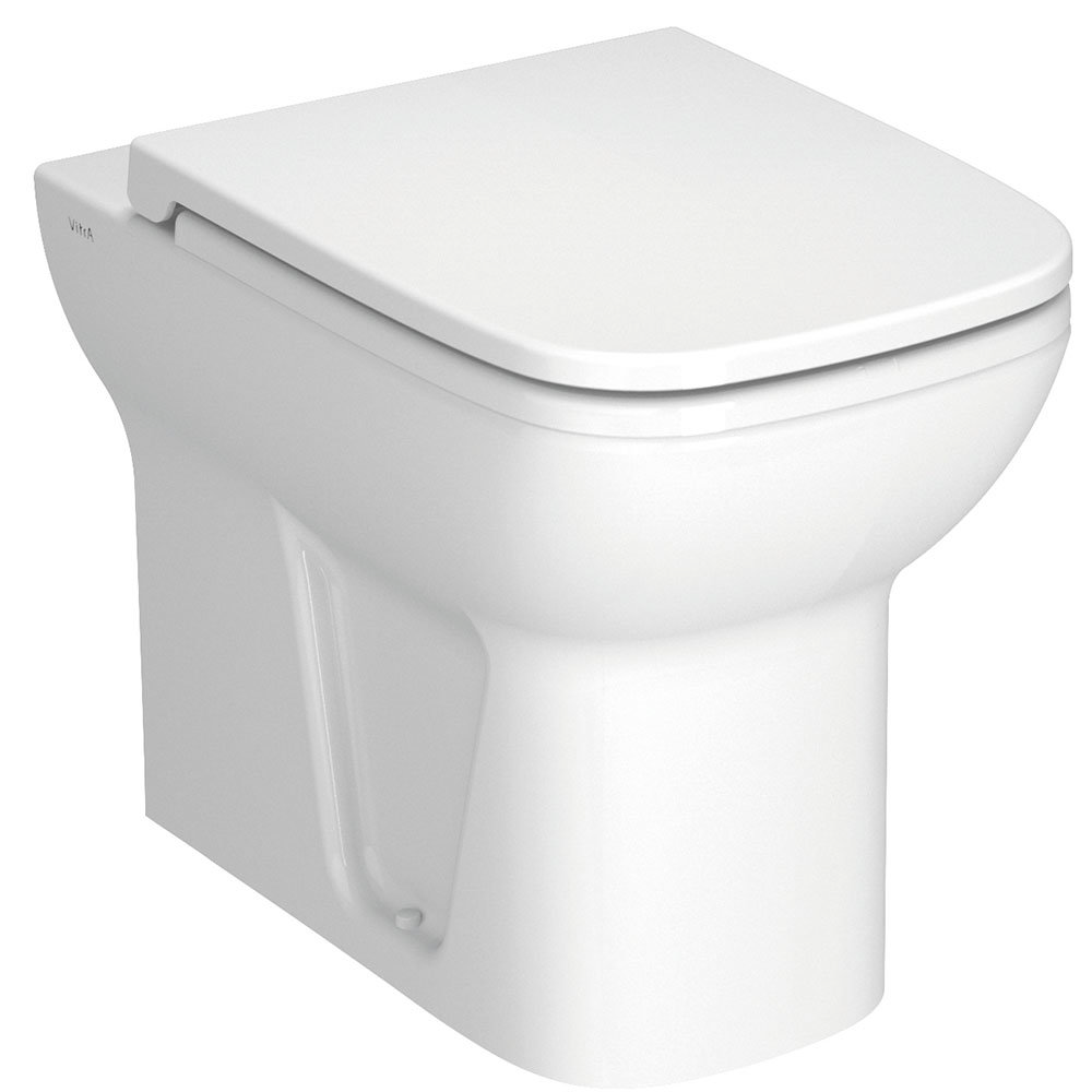 VitrA S20 Model Back to Wall Toilet Pan with 2 x Seat Options at Victorian Plumbing UK