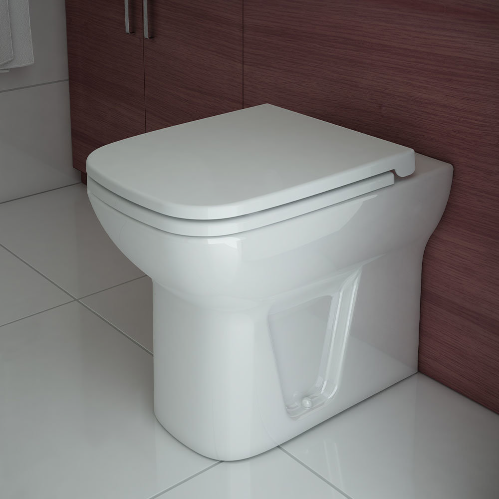 VitrA S20 Model Back to Wall Toilet Pan with 2 x Seat Options at