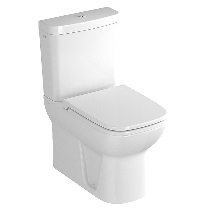 Vitra - S20 Model Close Coupled Toilet - Closed Backed - 2 x Seat Options  Feature Large Image