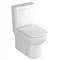 Vitra - S20 Model Close Coupled Toilet - Closed Backed - 2 x Seat Options  Feature Large Image