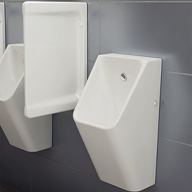 Vitra - S20 Model Syphonic Urinal (back water inlet) - 3 Options Large Image