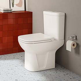VitrA S20 Short Projection Close Coupled Toilet (Open Back)