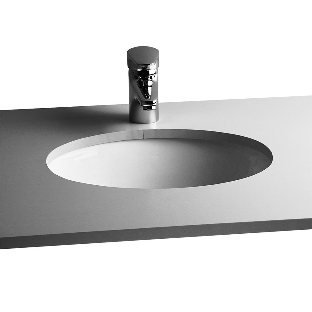 Vitra - S20 Under Counter Oval Basin - 3 Size Options Large Image