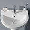 VitrA S50 4-Piece Bathroom Suite (BTW Close Coupled Toilet + 550mm Full Pedestal Basin)