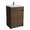 Vitra - S50 60cm Floor Standing Vanity Unit and Basin - 2 Colour Options Large Image