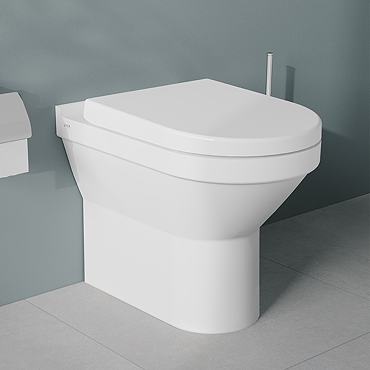 VitrA S50 Back to Wall Toilet Pan + Soft Close Seat