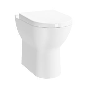 VitrA S50 Comfort Height Back-to-Wall Toilet with Soft-Close Seat