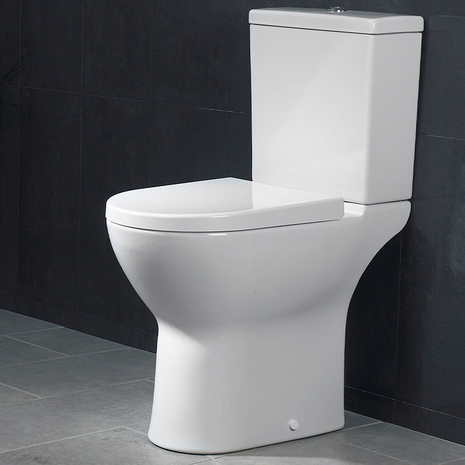 VitrA - S50 Compact Close Coupled Toilet (Open Back) Large Image