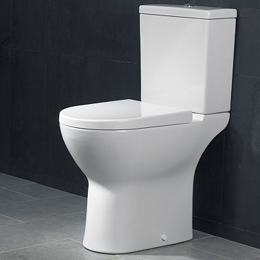 VitrA - S50 Compact Close Coupled Toilet (Open Back)  Profile Large Image